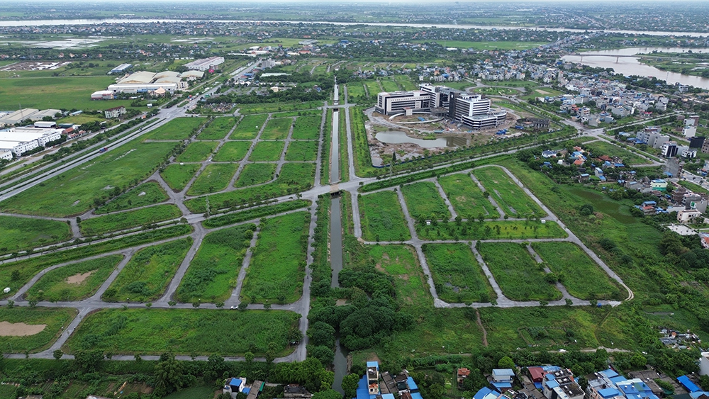 Hình ảnh thực tế khu đô thị Mỹ Trung Nam Định